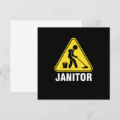 Janitors Gi Kaart (Voorkant / Achterkant)