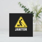 Janitors Gi Kaart (Staand voorkant)