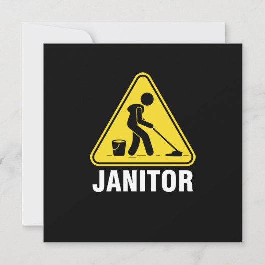 Janitors Gi Kaart (Voorkant)