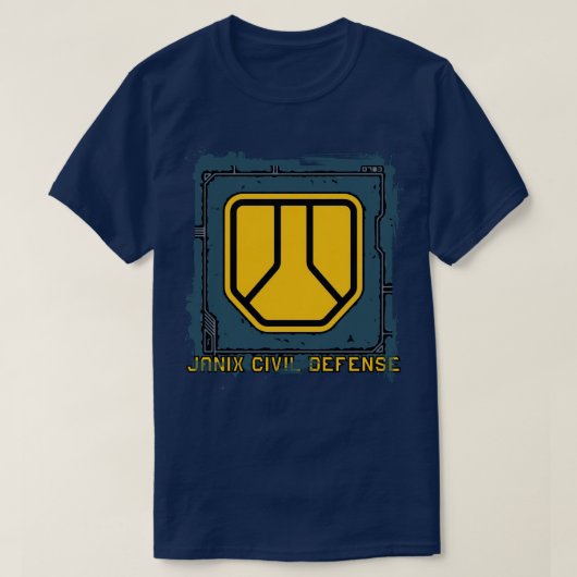 JANIX CIVIELE VERDEDIGING T-SHIRT (Design voorkant)