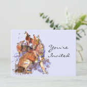 Jankende Coyote Dieren Natuur Verjaardagsfeest Kaart (Staand voorkant)