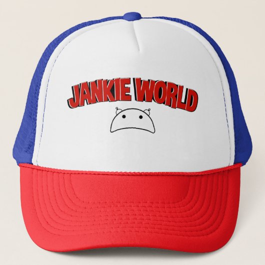 JANKIE WORLD ! BIG BROTHER 2024 CONTESTANT SHIRT! TRUCKER PET (Voorkant)