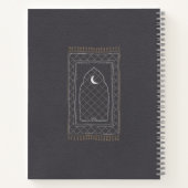 Jannah gebedsmat geïnspireerd notitieboek (Achterkant)