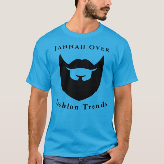 Jannah over Mode trends + geloofsgerichte vibes T-shirt (Voorkant)