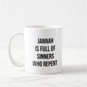 Jannah / Paradise Quot Koffiemok (Links)