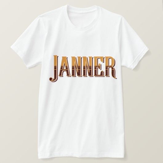 Janner Devon Dialect Slang T-shirt (Design voorkant)