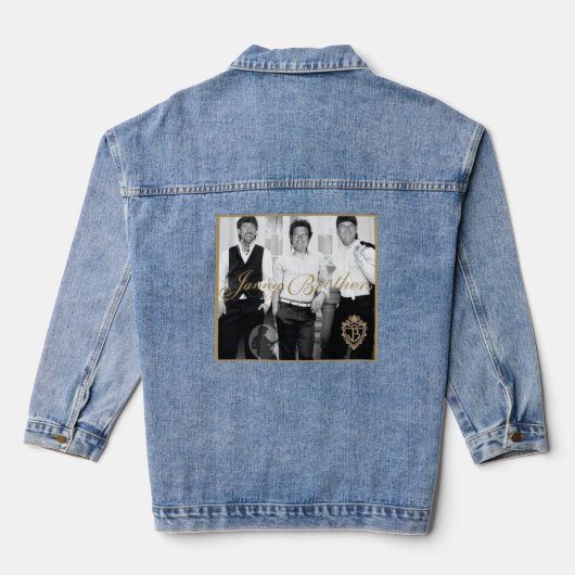 Janny Brothers Sold Out/Canceled Version Tshirt Denim Jacket (Achterkant)