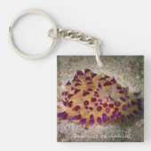 Janolus savinkini Square (dubbelzijdige) Sleutelha Sleutelhanger (Voorkant)