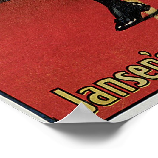 Jansen ~ De Grote  Magische Wet Poster (Hoek)