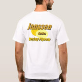 Janssen Golden Racing Pigeons T-shirt (Achterkant)