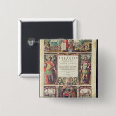 Jansson, het vijfde deel van Jansson Vierkante Button 5,1 Cm (Voorkant /achterkant)