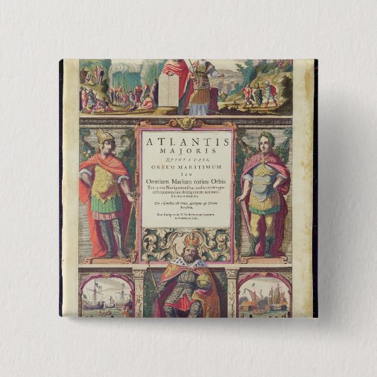 Jansson, het vijfde deel van Jansson Vierkante Button 5,1 Cm (Voorkant)