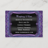 Jantelle Platz Pearl Elegant Professional Visitekaartje (Achterkant)