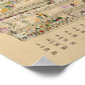 Januari Н р у Nota's Agenda 2022 Poster (Hoek)