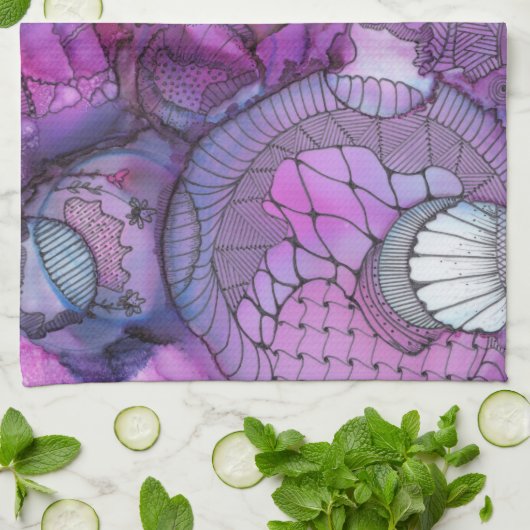 Januari 1319 Keukenhanddoek (Gevouwen)