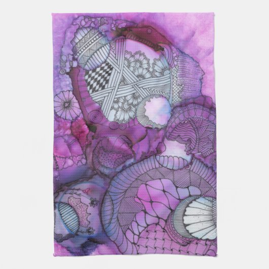 Januari 1319 Keukenhanddoek (Verticaal)