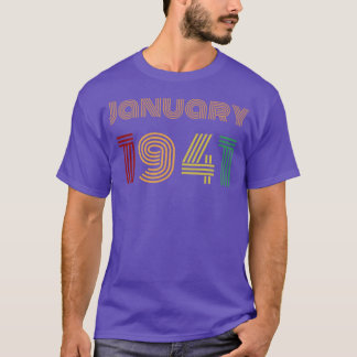 Januari 1941 Verjaardagscadeau T-shirt