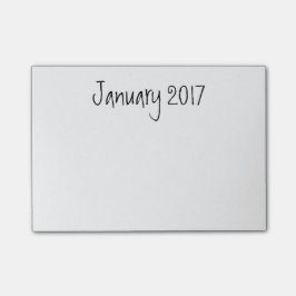 Januari 2017, Gelukkig Nieuwjaar, Post het nota's Post-it® Notes