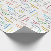 Januari, 30 Gevangendag Gift Wrapping Paper Cadeaupapier (Hoek)