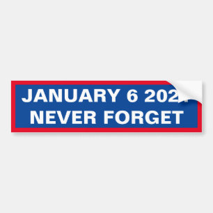 JANUARI 6 BUMPERSTICKER