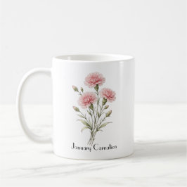 Januari Anjer Bloemen Koffiemok