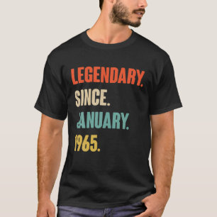 Januari Birthday Gift - wettige sinds Ja T-shirt