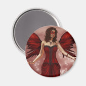 Januari Birthstone Fairy Magnet (Voorkant / Achterkant)