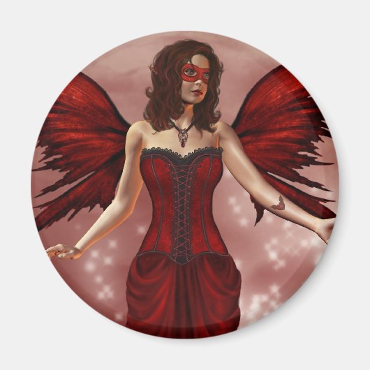 Januari Birthstone Fairy Magnet (Voorkant)