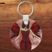 Januari Birthstone Fairy Sleutelhanger (Voorkant)