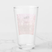 Januari Birthstone Garnet Glas (Achterkant)