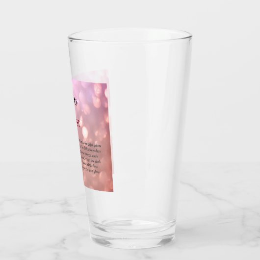 Januari Birthstone Garnet Glas (Links)