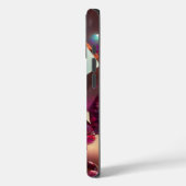 Januari Birthstone Granaat Glow Fantasy Crystal Case-Mate iPhone Case (Achterkant / Links)