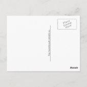 Januari Blossom Briefkaart (Achterkant)