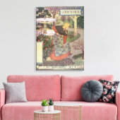 januari canvas afdruk (Insitu (Woonkamer))