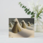 Januari door Grant Wood Briefkaart (Staand voorkant)