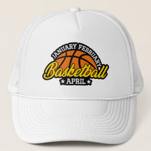 Januari Februari Basketbal April Cool Speler Trucker Pet