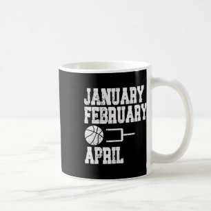 Januari Februari Bysketbyll April - Fun Bysketbyll Koffiemok