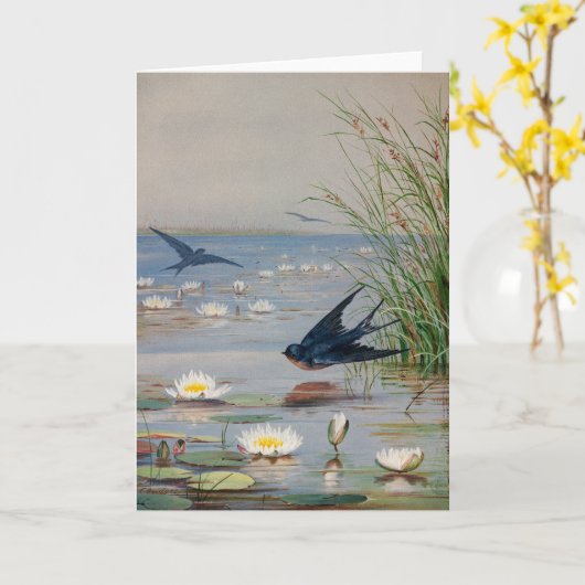 januari | Fidelia Bridges Kaart (Gele Bloem)