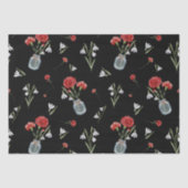 Januari Geboorte Maand Bloemanjer Sneeuwdrop Tissuepapier (Voorkant)