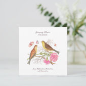 Januari Geboortemaand Bloem Verjaardagscadeau (Staand voorkant)