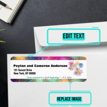 Januari Gepersonaliseerd Adres