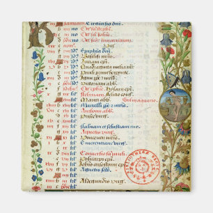 Januari; getallen die eten en drink zijn magneet