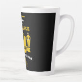 Januari gewichtsverlies gefeliciteerd latte mok (Rechts)