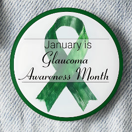 Januari Glaucoma Awareness Month Ronde Button 5,7 Cm