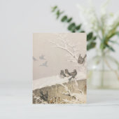 januari II | Fidelia Bridges Briefkaart (Staand voorkant)