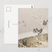 januari II | Fidelia Bridges Briefkaart (Voorkant / Achterkant)