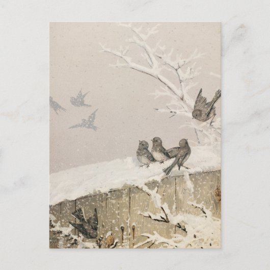 januari II | Fidelia Bridges Briefkaart (Voorkant)