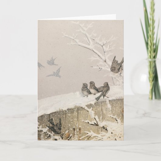 januari II | Fidelia Bridges Kaart (Voorkant)