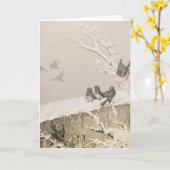 januari II | Fidelia Bridges Kaart (Gele Bloem)