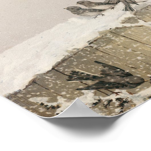 januari II | Fidelia Bridges Poster (Hoek)